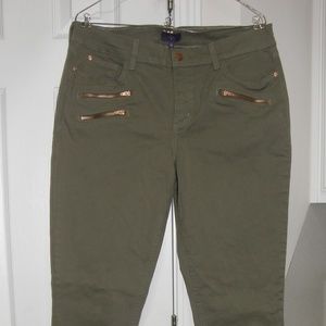NYDJ Pants, Size 12, Multi-Zipper